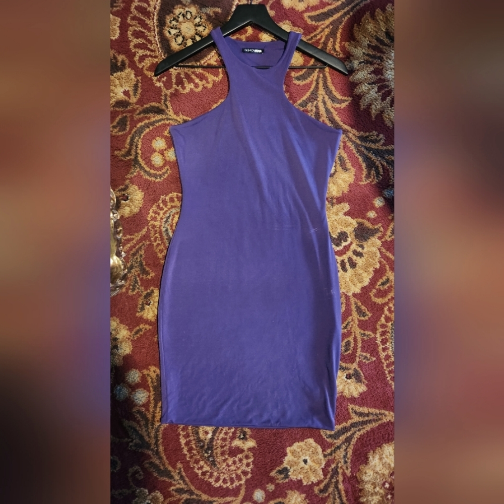 Purple Slinky Dress